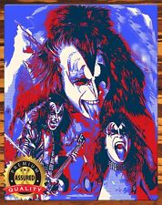 Gene Simmons - Kiss - Metal Sign 11 x 14 picture
