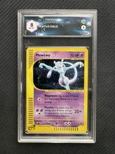 Pokemon GRADE 8 Mewtwo #20 Holo Expedition 2002 English picture