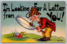 c1940s I'm Looking for a Letter Boise Idaho Weiser Postcard picture