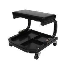 Garage Shop Creeper Seat with Tool Tray Rolling Padded Auto Mechanic Stool  picture