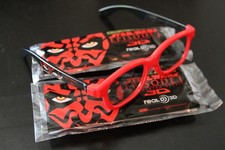 NEW REAL-D GENUINE STAR WARS EPISODE I THE PHANTOM MENACE COLLECTORS 3D GLASSES picture