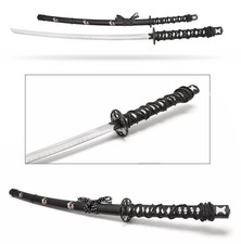 Atsu Dual Katana Ghost of Yotei Katana Sword with Sheath Stainless Steel picture