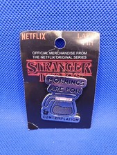Stranger Things Coffee Pot Novelty Mornings are for Coffee and Contemplation Pin picture