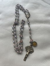 Antique Saphiret Czech Rosary picture