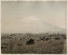 c.1870's JAPAN EARLY STILLFRIED - OTOMITOGE FUJIYAMA picture