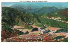 Vintage Postcard Hollywood Bowl Hollywood California CA M. Kashower Co.Pub. picture