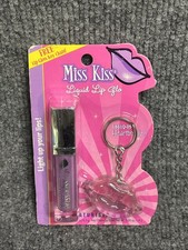Naturistics Miss Kiss 1861Q-05 Liquid Lip Glo-Heartbreaker +Lip Gloss Key Chain. picture