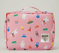 Moomin Characters Travel Bag Zip-Around Toiletry Clothing Storage Case Organizer picture