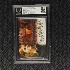 2005 Artbox Emma Watson Goblet of Fire BGS 8.5 Auto W/10 Centering Harry Potter picture