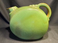 Vintage Mid-Century Frankoma Hand Made Prairie Green #86 Pottery Water Pitcher picture