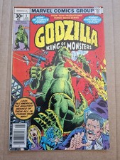 Godzilla #1 VG/FN Herb Trimpe Marvel 1st Print Midgrade 1977 picture