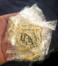 2026 OFFICIAL NEW FLORIDA SUPPORTER SHIELD PBA CAR GOLD LICENSE PLATE picture