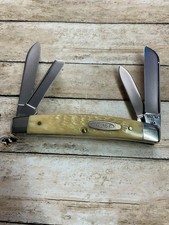 Case XX 1985 White Rogers Bone 64052 Congress Knife Lot - INV picture
