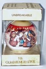 Fabulous Antique 1976 Unbreakable Hallmark Christmas Tree Ornament picture