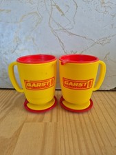 GARST seed company travel mugs.With sticky base. picture