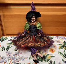 Katherine’s Collection Halloween Witch Disturbing Delights Retired Shelf Sitter picture