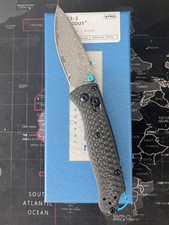 Benchmade 533-3 Mini Bugout Carbon Fiber AXIS Lock CPM-S90V Plain Edge picture