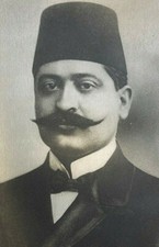 1915 Vintage WWI Illustration Talat Bey Turkish Minister of Marine picture