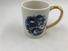 Ceramic 16oz Dragon with Gold Handle Coffee Mug BB01B16044 picture