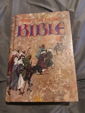VTG 1965 The Children’s Bible Book Hardcover Golden Press Acceptable picture