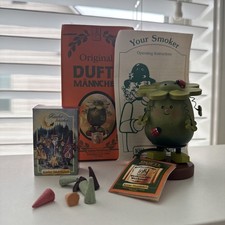 Original DUFTL MANNCHEN  Kathe Wohlfahrt The Jolly Incense Smoker Hippie Cute picture