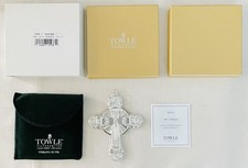 2010 Towle Sterling  CHRISTMAS CROSS Ornament 18TH Edition picture
