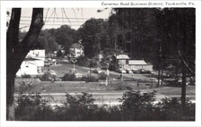 Sinclair Gas Station Trucksville PA PC 1950s Carverton Road Pharmacy Merrimack picture