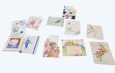 11 Vintage Assorted Used Child's Birthday Cards Collection picture