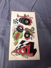 1970's Original Vintage Decal Drag Racing Set : Monster , IMP, Demon and Zoom  picture