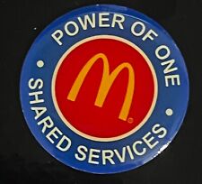McDonald's Power of One Shared Services Pin RARE picture