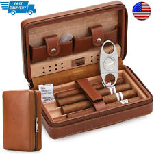    Cohiba  Cigar Humidor Cigar Case Imported Cedar Wood Lined Cigar Cutter picture
