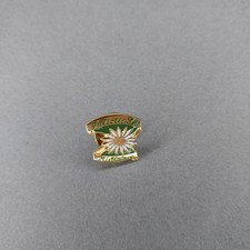 Juliette Low Girl Scouts Pinback Lapel Hat Jacket Pin Vintage Flower picture