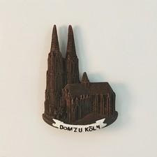 Germany Cologne Landmark Collectible Tourist Souvenir 3D Resin Fridge Magnet picture