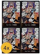 4X DON Card Foil (Alternate Art) DON The Time of Battle One Piece Playset picture
