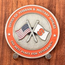 Syracuse University Veteran & Military Affairs Office Challenge Coin M#16 picture