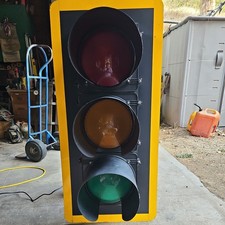 Authentic Retired Working Traffic Light/Signal   Sequencer Installed PEEK picture