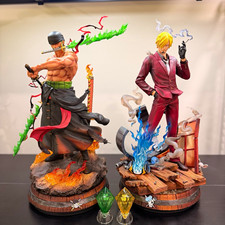  Tsume Art -  One Piece Roronoa Zoro & Sanji Resin Statue Figures Set of 2 picture