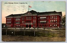 John Milledge School Augusta Georgia GA 1917 Postcard picture