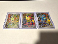 🍃🔥🌊 Pokémon 2026 Chikorita Cyndaquil Totodile Set 046-048 FIRST PARTNER picture
