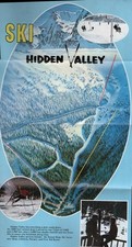 Vintage Hidden Valley Ski Area Brochure Estes Park Colorado Rocky Mountain 1970s picture