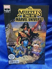 Muppets Take The Marvel Universe #1 Matteo Lolli Treasure Island Variant picture
