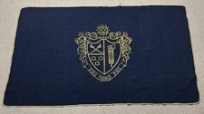 Vintage Chi Phi 1824 Wool Throw Blanket 62” x 36” Antique Fraternity picture