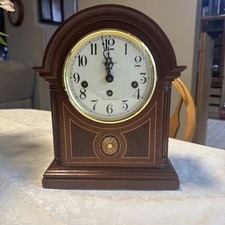 Howard Miller Barrister Westminster Chime Mantle Clock 613-180 w/Key picture