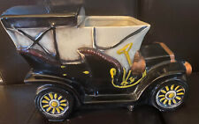 Vintage 1960's McCOY Antique Model T Ceramic Cookie Jar Made in USA Price Reduc picture