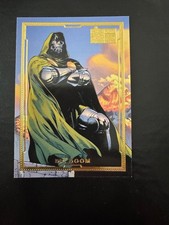 2014 Marvel 75th Anniversary Gold Doctor Doom 09/75 Rittenhouse Dr picture