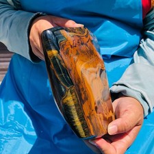 4.33LB Natural blue tiger's-eye rough raw stone rockspecimen madagascar healing picture