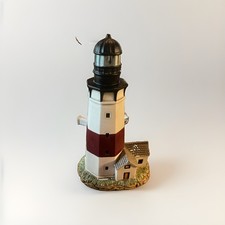 Vtg ‘92 Lefton Montauk Point Beach Nautical Lighted Nightlight Lighthouse picture