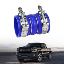 26259 Turbocharger Intercooler Hose with Clamps for 2005-2016 Chevy Silverado picture