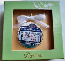 Barlow Boston Marathon Hopkinton MA It All Starts Here Ornament 2