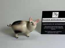 Hagen Renaker #66 2078 NOS Papa Pig Standing Last of the Factory Stock picture
